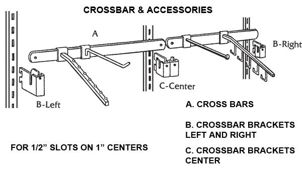 #3700-30 - Crossbar & Accessories