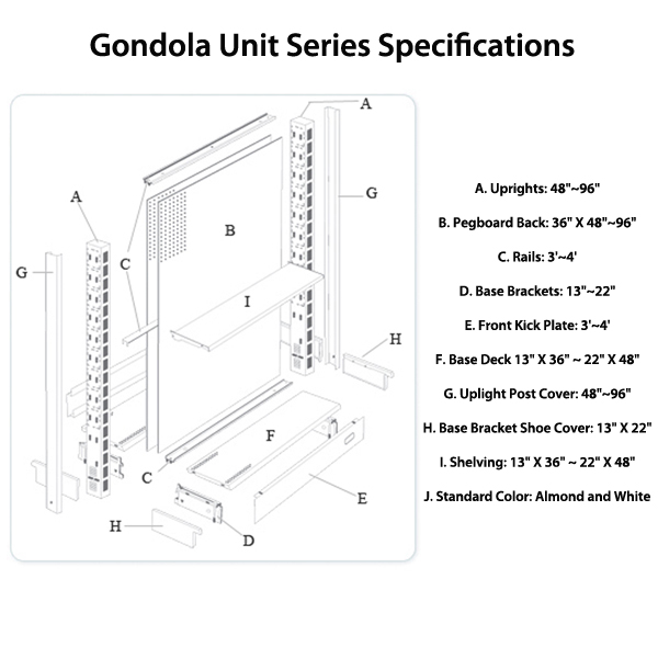 #URP-72-I - Gondola Unit Upright