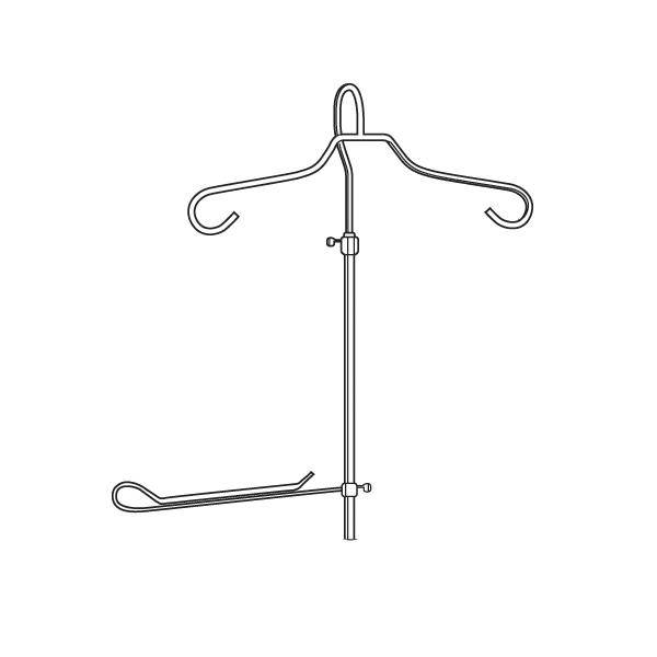 #1816 - Trumpet Base Display Fixtures