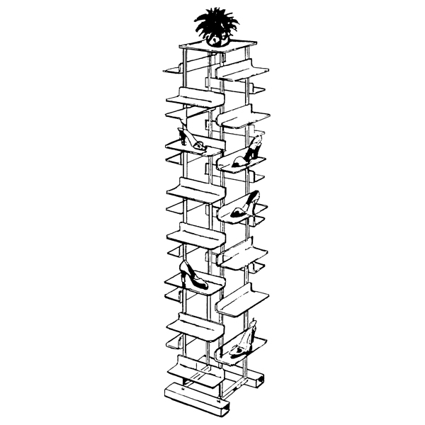#1911C - Shoe Racks