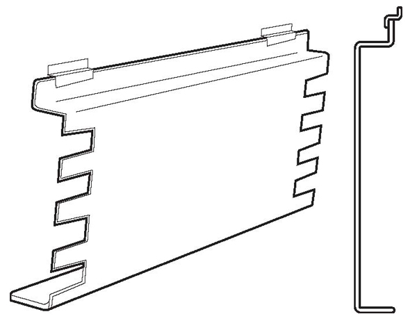 #ABD - Acrylic Accessories - Tie & Belt Display