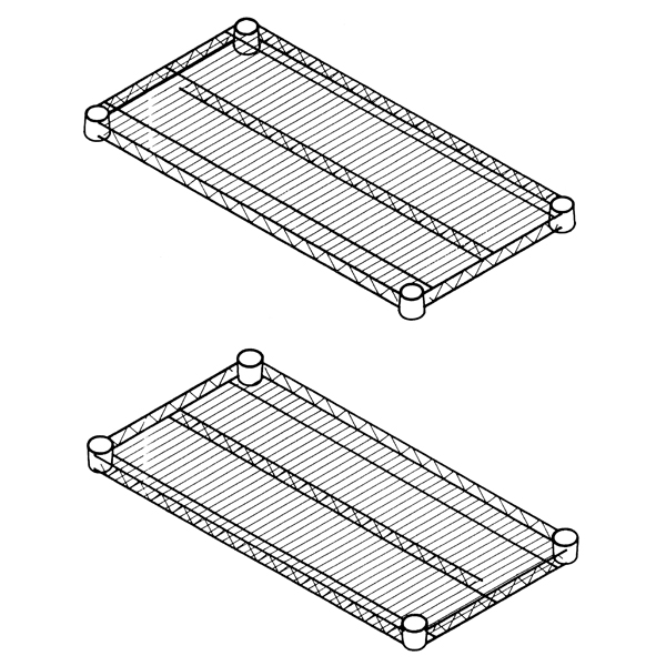 #EX1424B - Omni Shelving System