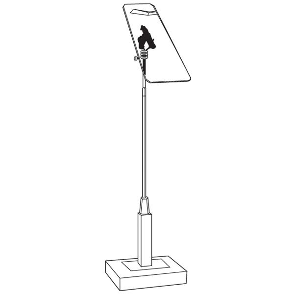#SB5-1201 - Square Base Display Fixtures