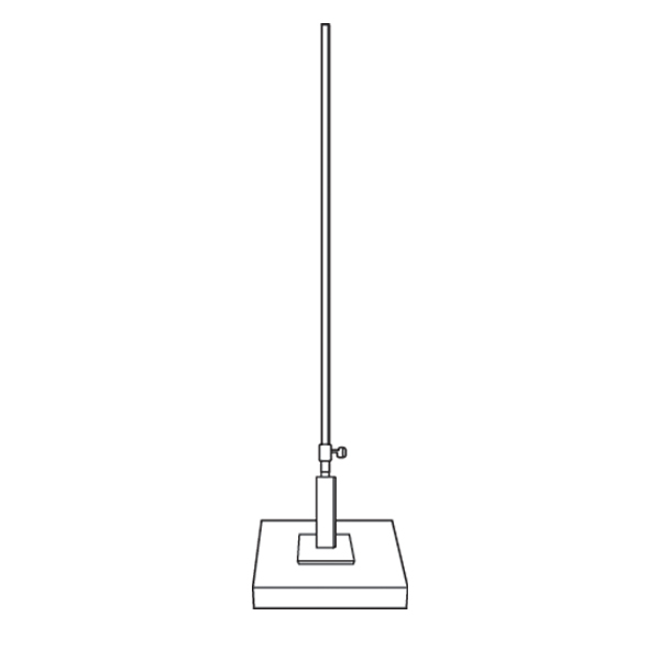 #SB8-5830 - Square Base Display Fixtures
