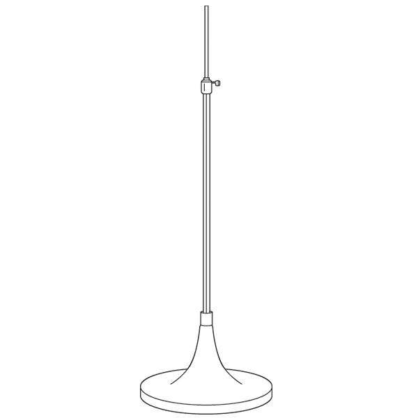 #TRB5-3818 - Trumpet Base Display Fixtures