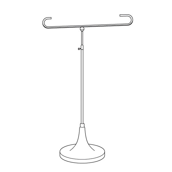 #TRB8-1840 - Trumpet Base Display Fixtures