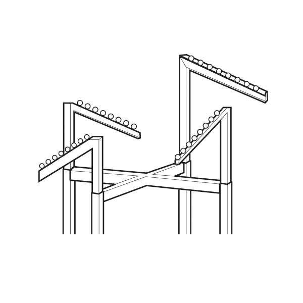 #X4SQ-74S - Garment Racks