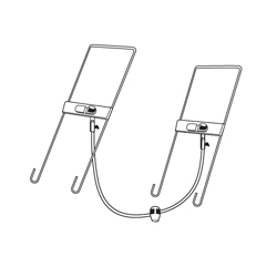 #1251 - Trumpet Base Display Fixtures