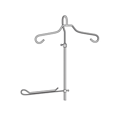 #1816 - Trumpet Base Display Fixtures