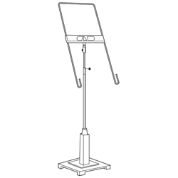 #PB5-1250 - Parsons Base Display Fixtures