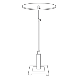 #PB5-1270 - Parsons Base Display Fixtures