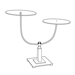 #PB6-1271 - Parsons Base Display Fixtures
