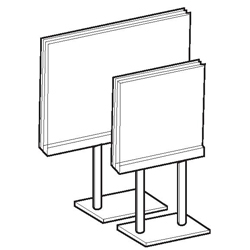 #SAP57 - Sign Holder & Acrylic